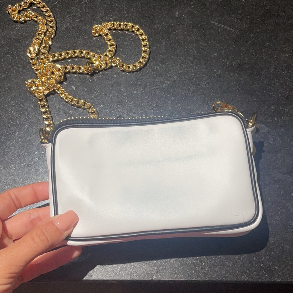 Moschino crossbody leather with black text - Picture 7 of 12